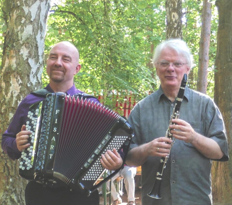 Harry Timmermann (clarinet) Serhiy Lukashov (accordion) // © Timmermann Harry Timmermann (clarinet) Serhiy Lukashov (accordion) // © Timmermann