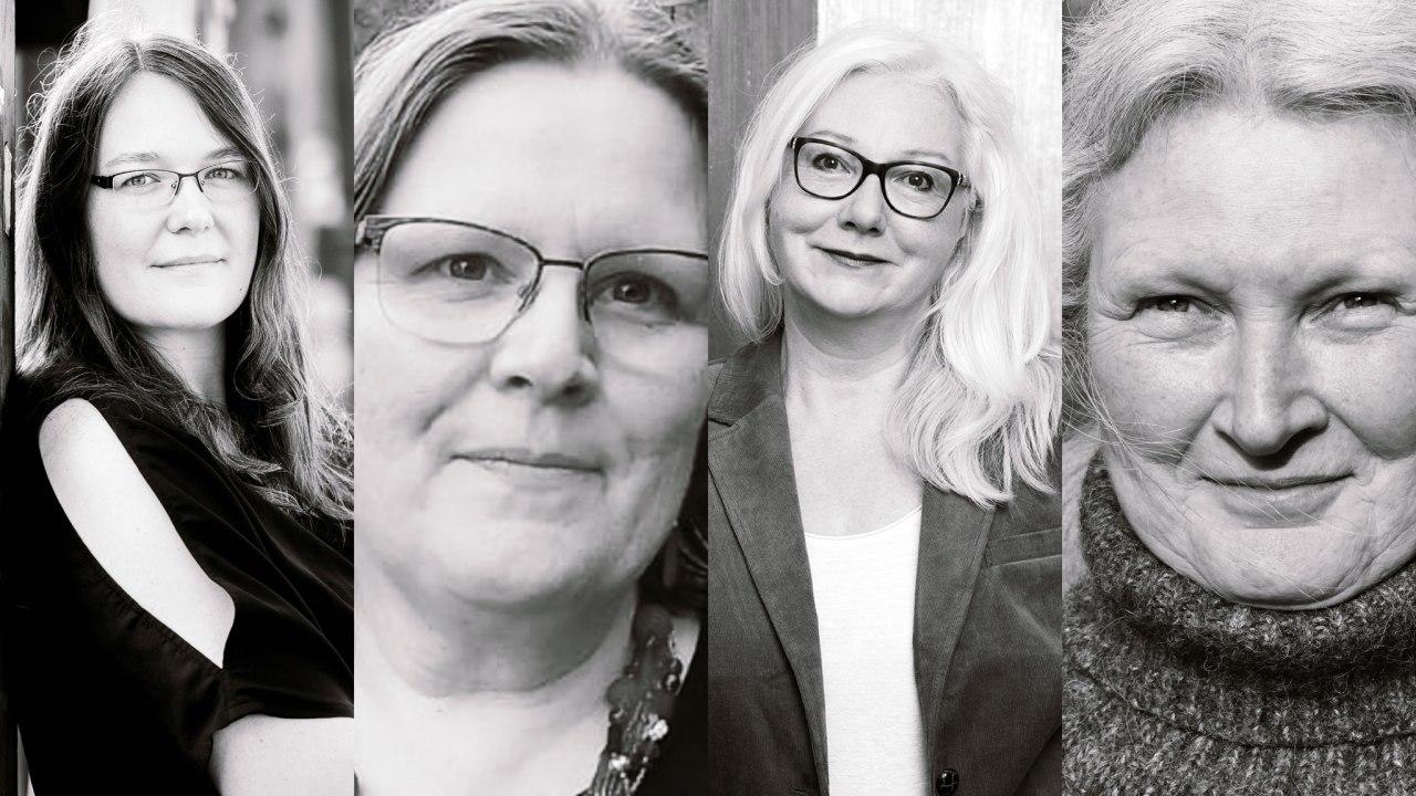Reading with the Murderous Sisters // &copy; S. Maria Ahlert, Anja Feldhorst, Anja H&auml;nel und Wiebke Salzmann (bereitgestellt)