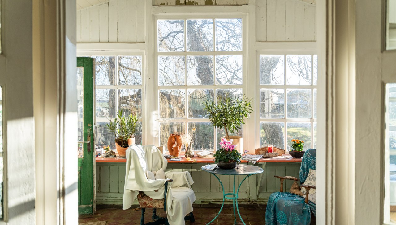Winter garden in Boitin manor house, © DOMUSimages