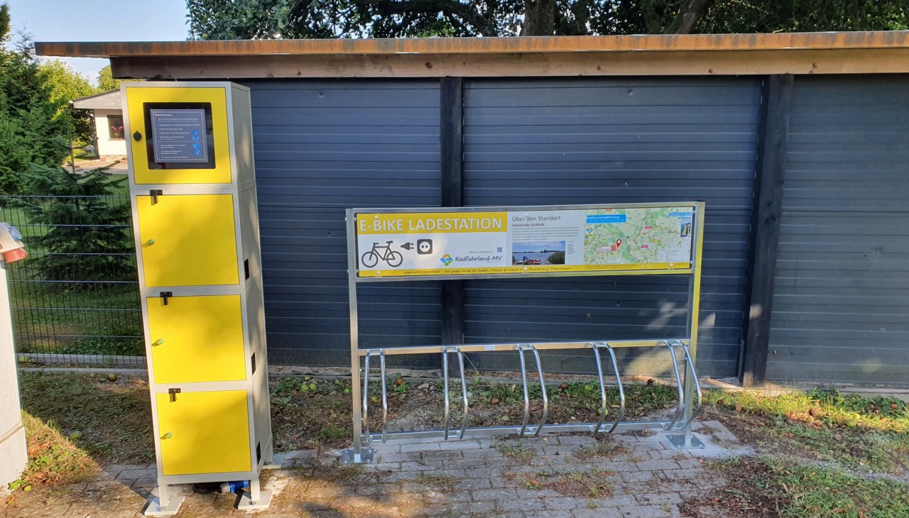 e-fiets-oplaadpunt-breesen, &copy; Amt Recknitz-Trebeltal