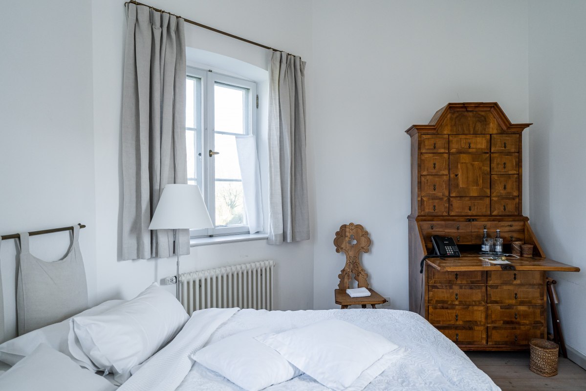 Kamers op het landgoed Hohen Luckow // &copy; Gut Hohen Luckow