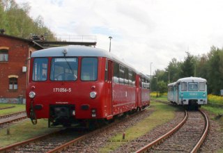 Historischer Triebwagen // &copy; Maik Pester