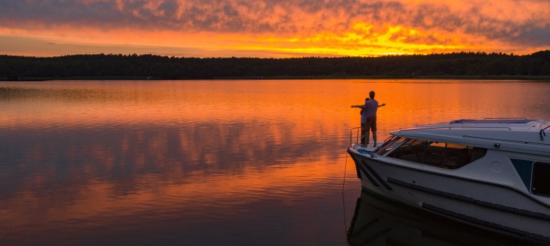Ontspan en geniet van de avond met dit uitzicht, &copy; Holger Leue