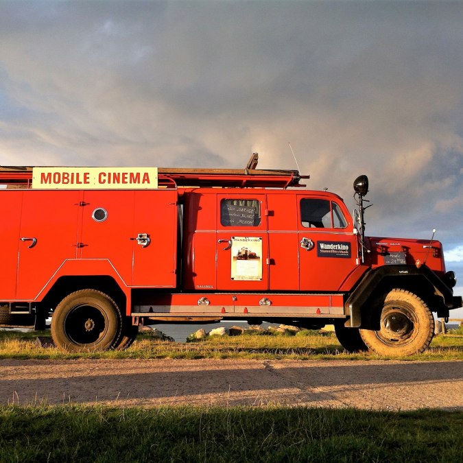 Silent movie traveling cinema, &copy; Tobias Rank