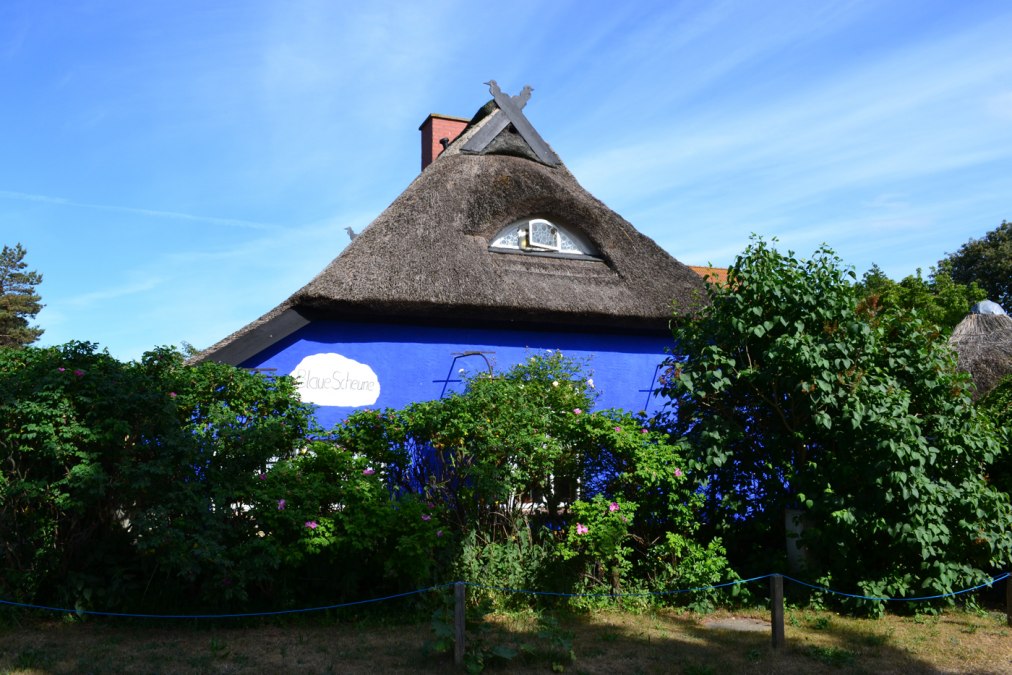 Blauwe schuur in Vitte, © Hiddenseer Hafen- und Kurbetrieb