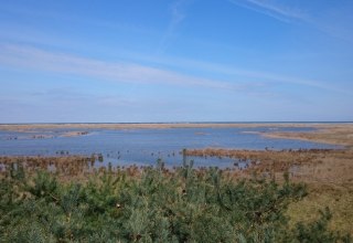 Uitzicht vanaf het uitkijkplatform bij het Fukarek meer // &copy; UB
