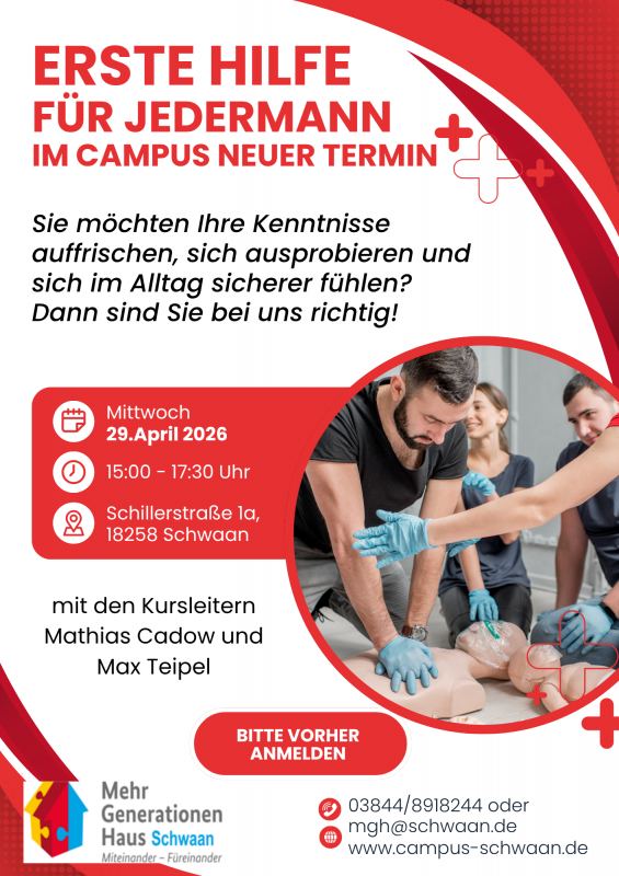 Our range of courses // &copy; Tina Grawe