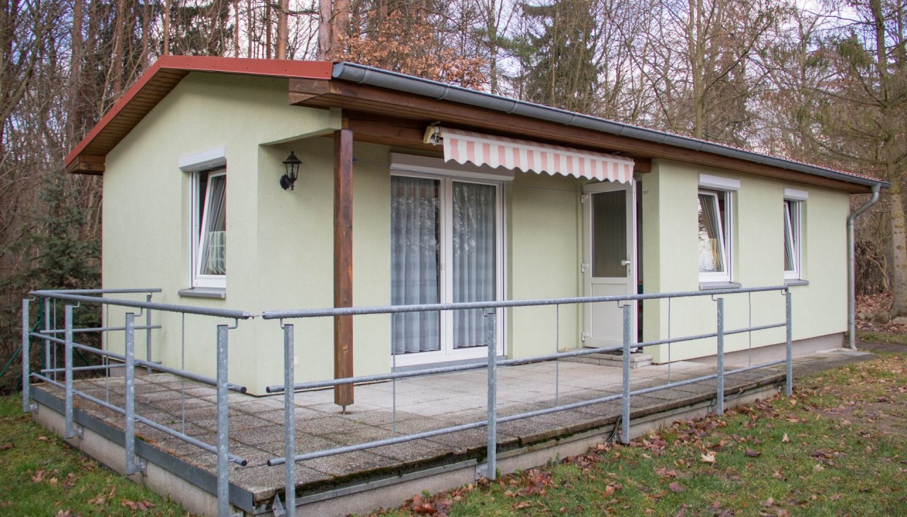 From the terrace you have a wonderful view of the village and the house lake, © C. Reinhold