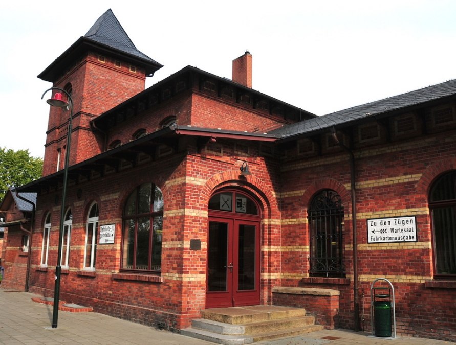Historisch stationsgebouw Putbus, © Tourismuszentrale Rügen