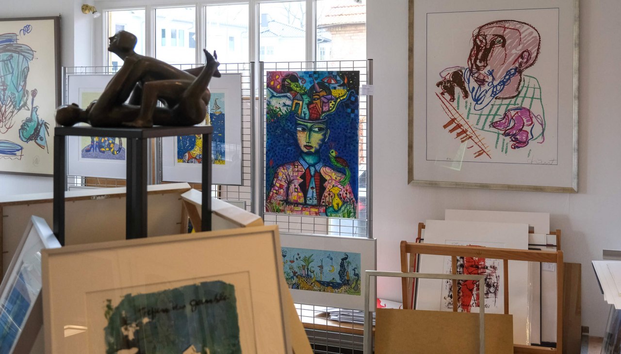 Galeria nupnau art, Prerow, © Paolo Schubert/nupnau art Galeria nupnau art, Prerow, © Paolo Schubert/nupnau art