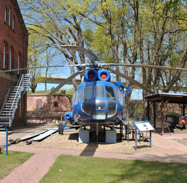 Ein Original Marinehubschrauber im Marinemuseum Dänholm, Außenstelle des STRALSUND MUSEUM // © STRALSUND MUSEUM Ein Original Marinehubschrauber im Marinemuseum Dänholm, Außenstelle des STRALSUND MUSEUM // © STRALSUND MUSEUM