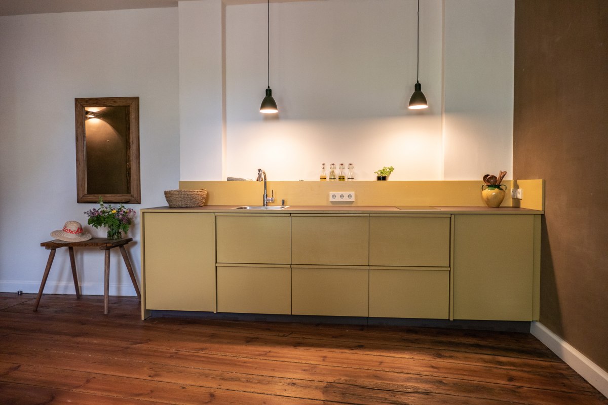 All apartments have a kitchen // &copy; Kr&uuml;ger