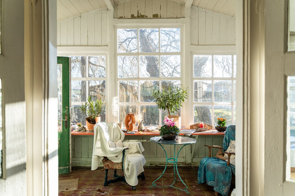 Winter garden in Boitin manor house, © DOMUSimages Winter garden in Boitin manor house, © DOMUSimages