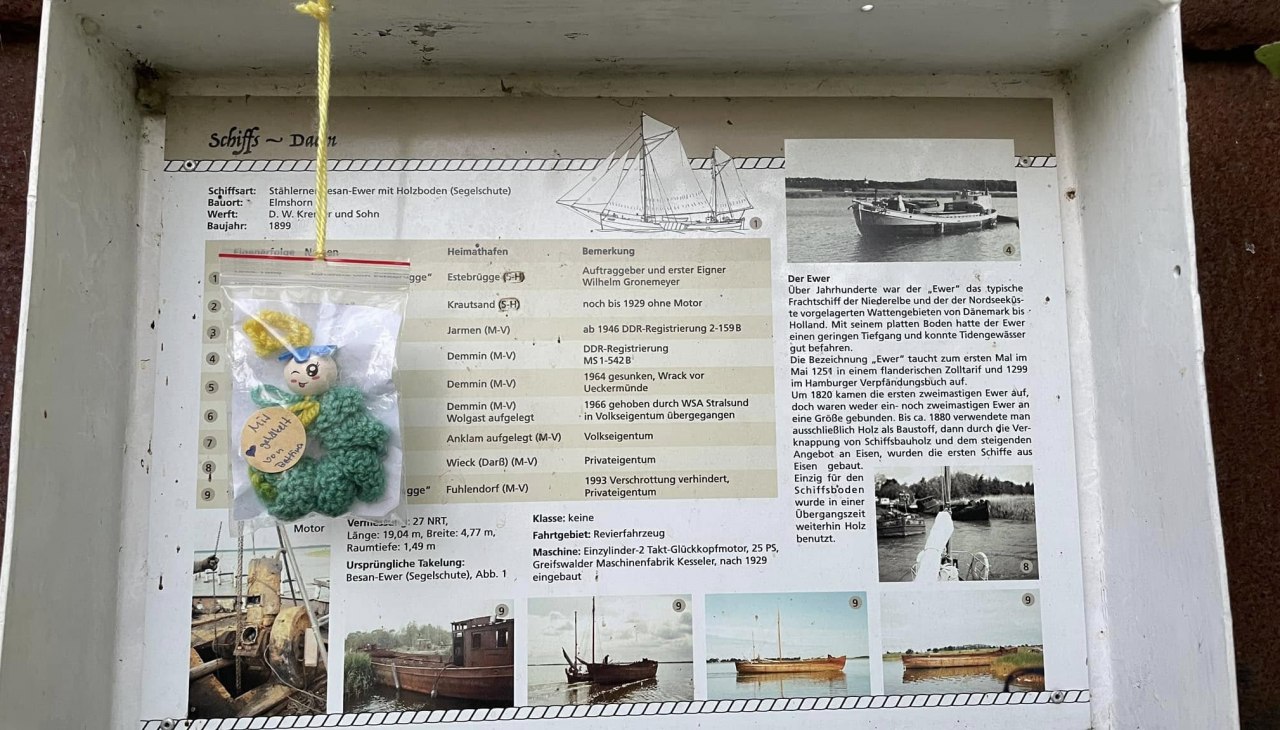 Schiffsinfo, &copy; TZ S&uuml;dliche Boddenk&uuml;ste