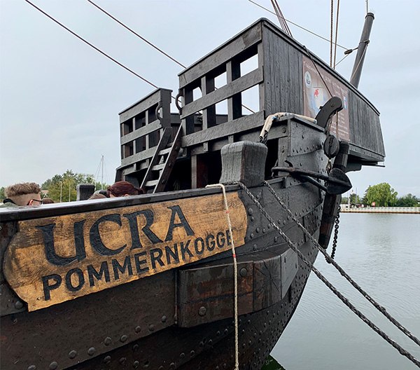 Traditional Pomeranian Cog UCRA // © localtour Traditional Pomeranian Cog UCRA // © localtour