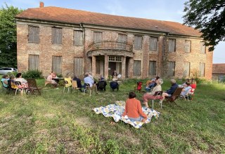 Gutshaus Eickelberg befindet sich in Sanierung // &copy; Anja Kannenberg