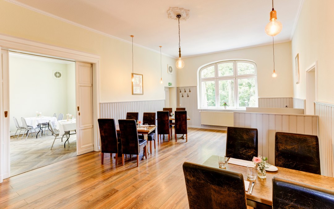 In het restaurant van de Jagdschlösschen Schwartow, © Jagdschlösschen Schwartow / Jan Haeselich