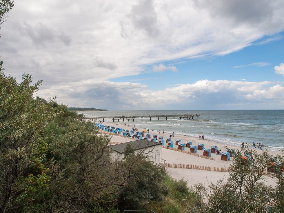 View of the Baltic Sea and the Rerik pier // &copy; Frank Burger
