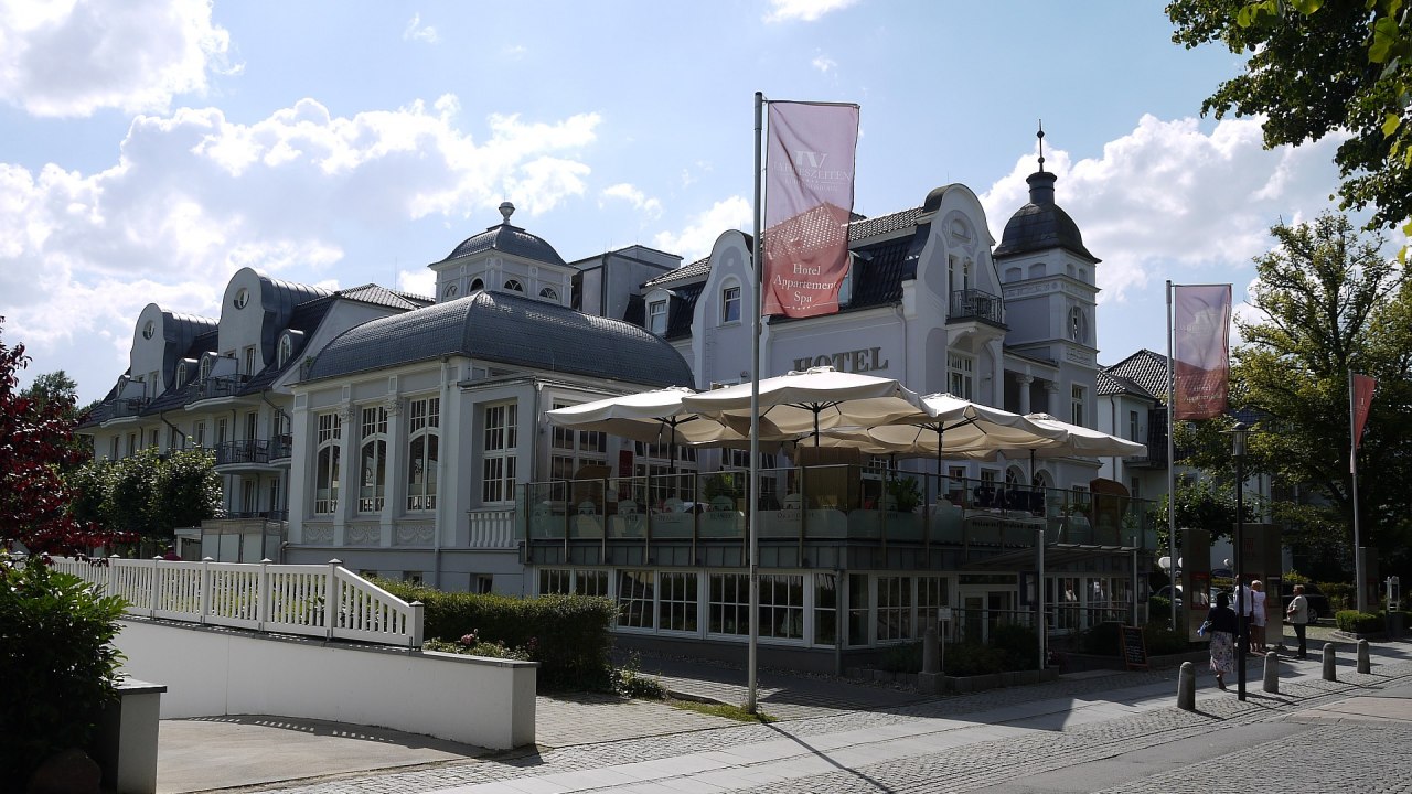 Zaledwie kilka metrów od Morza Bałtyckiego - Hotel Vier Jahreszeiten // © MV-T Zaledwie kilka metrów od Morza Bałtyckiego - Hotel Vier Jahreszeiten // © MV-T