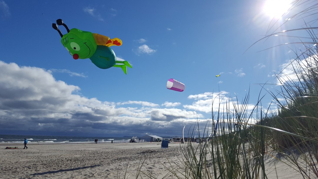 Uznamski Festiwal Latawców - niedziela, © Usedomer Drachenfestival