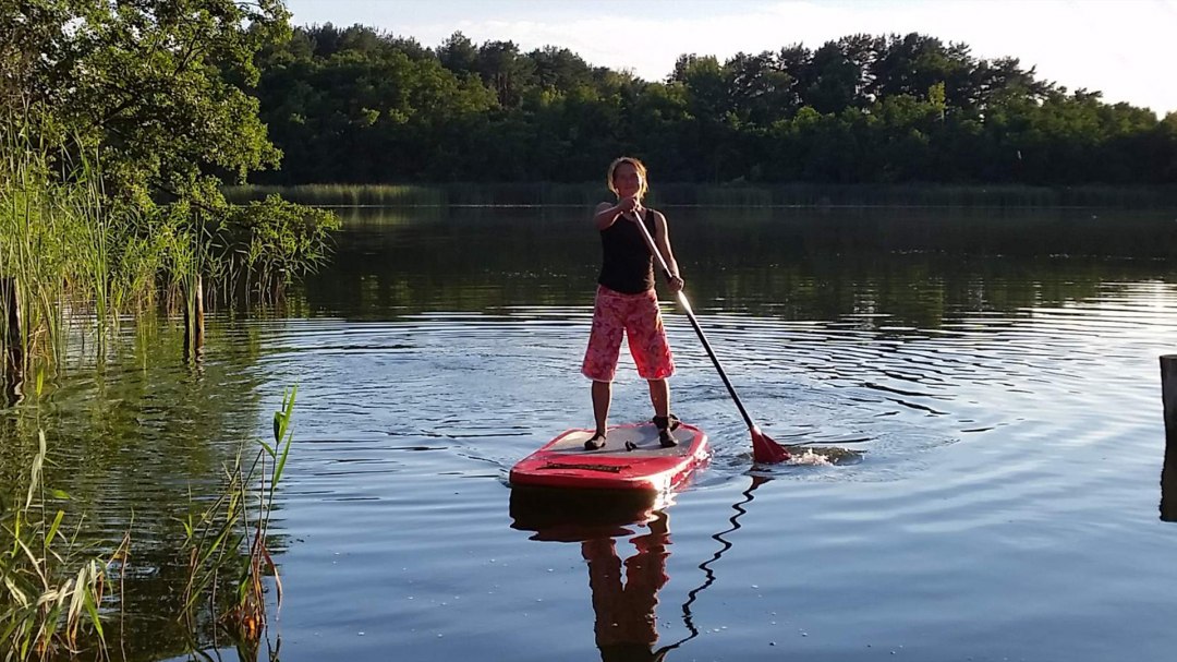 Try something new! Fixed SUP boards - also suitable for beginners, © northtours, Krämer, Polly Ferienhof